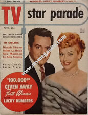 LUCILLE BALL AND DESI ARNAZ - TV STAR PARADE  MAGAZINE - APRIL 1954 picture