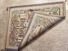 Authentic Vintage Raised Outline Navajo Rug by LARRY YAZZIE BEGAY '92 ('55-'95) picture