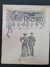 Vintage April 1894 YALE RECORD  YALE UNIVERSITY Commencement Edition  VG Cond  4 picture