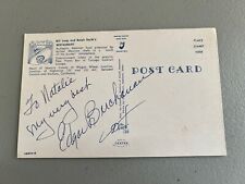 Edgar Buchanan d1979 signed autograph On Postcard Actor on Petticoat Junction picture