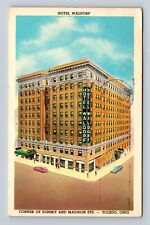 Toledo OH-Ohio, Hotel Waldorf, Advertisement, Antique, Vintage c1968 Postcard picture