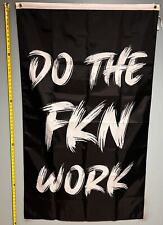 Motivation FLAG FREE USA SHIP 3 Nobody Cares Work Harder USA Banner Sign 3x5' picture