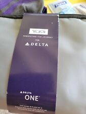 UNOPENED*' NEW *'*TUMI DELTA AIR LINES FIRST CLASS AMENITY BAG GRAY picture