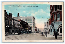 1919 Main Street North Fifth Little Rock Arkansas AR Memphis TN Antique Postcard picture