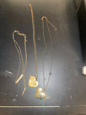 3x TM & WBEI s18 s16 necklaces. LIGHTING BOLT, TRIANGLE CIRCLE, HEART. HARRY POT picture