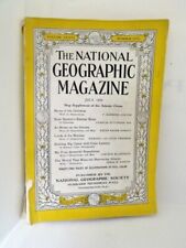 July 1939 The National Geographic Magazine 32 Pages of Full Color Illustrations picture