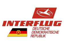 InterFlug Airlines Logo Handmade 3.25