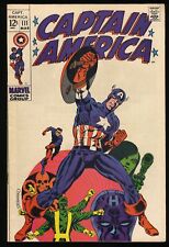 Captain America #111 VF- 7.5 Classic Jim Steranko Cover Madame Hydra picture