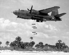 Martin B-26 Marauder Low Level Bombing 8x10 WWII World War II Photo 943a picture
