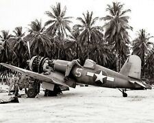 1944 USN Vought F4U-1A CORSAIR FIGHTING SQUADRON Photo  (225-O) picture