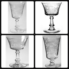 Fostoria Willow Crystal 23-Piece Set-Vintage Goblets, Tumblers, Cocktail Glasses picture