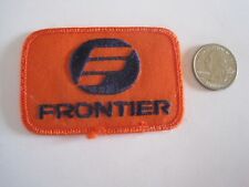Frontier Airlines Patch Orange w/ Blue 3