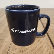 Vintage Embraer Brazilian Aerospace Engineering & Manufacturing Coffee Mug Cup picture