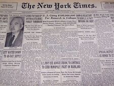 1949 DECEMBER 5 NEW YORK TIMES - CHIANG FIGHTS ON MAINLAND - NT 2997 picture