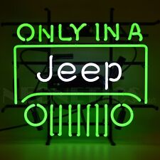 JEEP - ONLY IN A JEEP NEON SIGN picture