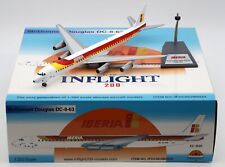 INFLIGHT 1:200 Iberia McDonnell Douglas DC-8-63 Diecast Aircraft Model EC-BSD picture