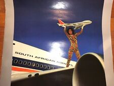 Vintage South African Airways Calendar Monty Shadow Photos 23