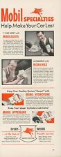 1942 Mobil Socony Vacuum Hydrotone Gloss Wax Upperlube Vintage Print Ad L24 picture