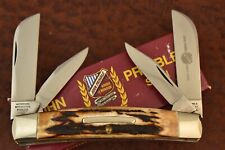 VINTAGE JOHN PRIMBLE FINEST STEEL USA AWESOME STAG BIG CONGRESS KNIFE (16134 picture