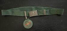 REDUCED Vintage GIRL SCOUT COMPASS ON ELASTIC BELT W/ HOOK picture