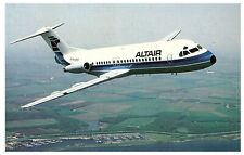 Altair Airlines of Philadelphia Fokker F28 Mk4000 Airplane Postcard  picture