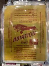 1942 World Wide Gum V401 Aviation Bubble Gum Wrapper picture