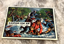 1962 Topps Civil War News #35 Gasping For Air picture