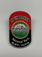 Mt Rainier Washington National Park Souvenir Enamel Lapel Pin w/ Elk picture
