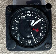 Wakmann 24 hour Aircraft Cockpit Clock 2-1/4