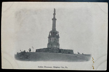 Vintage Postcard 1901-1907 Soldiers Monument, Allegheny City, PA picture