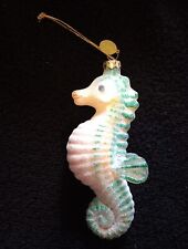 ScF Seahorse Glass Ornament picture