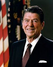 Portrait of President Ronald Reagan  - New 8x10 Photo picture
