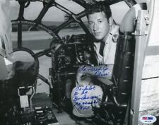 Lt. Fred J. Olivi Nagasaki Bombing 1945 Signed Authentic 8X10 Photo PSA #S67535 picture