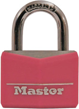 146D Covered Aluminum Keyed Padlock, 1-9/16 inches, Pink picture