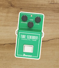 Ibanez tube screamer overdrive pro premium vinyl sticker 3 inches guitar amp  picture