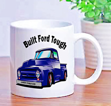 Custom Retro Ford Classic Truck Forever Custom Ceramic Coffee Cup Mug Gift picture