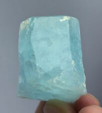49 Gram Natural Blue Aquamarine Terminated Crystal, Shigar Valley Pakistan picture