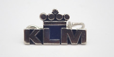 KLM Royal Dutch Airlines Logo Vintage Lapel Pin picture