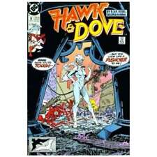 Hawk and Dove (1989 series) #8 in Near Mint minus condition. DC comics [q{ picture