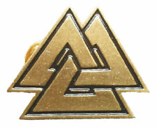 Valknut Symbol Triangles Odin's Viking jacket Vest Hat Pin [VP1] picture