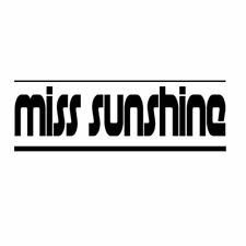 MISS SUNSHINE Car Laptop Wall Sticker n66 picture