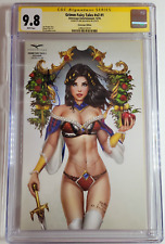 Grimm Fairy Tales V2 #1 CGC 9.8 Signed Eric Basaldua Ebas limit 250 Virgin Cover picture