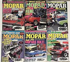MOPAR Muscle Magazine - 1992 - Lot Of 6 Issues - Complete Year picture