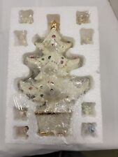 LENOX the CHRISTMAS TREE with 8 Miniature Ornaments Sculpture NEW in BOX  W/COA picture