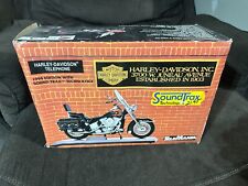 Vintage Harley Davidson Flame Motorcycle Telephone 1994 Ed Sound Trax w/Box picture