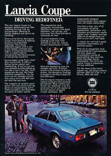 1979 Lancia Beta Coupe - blue - Classic Vintage Advertisement Ad D19 picture