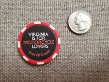 Virginia Is For Lovers Motorcycle & Mountain Lovers Ball marker/Coin picture