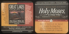 1990's Lot of Six (6) Holy Moses White Ale Coaster's  