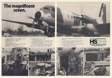 1977 Hawker Siddeley HS 748 Military Aircraft 2-Page Ad picture