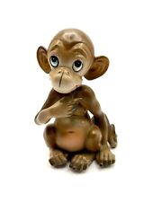 Rare Vintage Josef Originals Ceramic Monkey Figurine picture